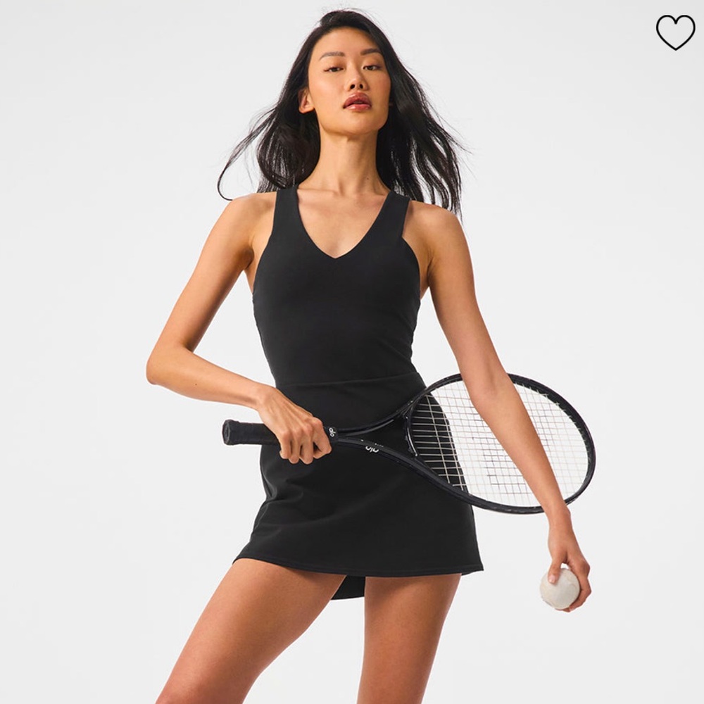 ALO Yoga Tennis Airbrush Real Dress, Size XS